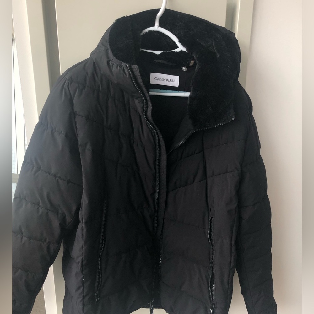 Men’s Calvin Klein Black Puffa Jacket
